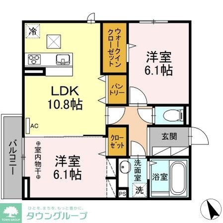 アヴニールの物件間取画像